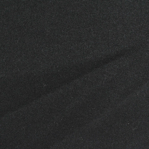 100% Polyester Jersey Knit Fabric, 240 gsm, 150 cm — Black