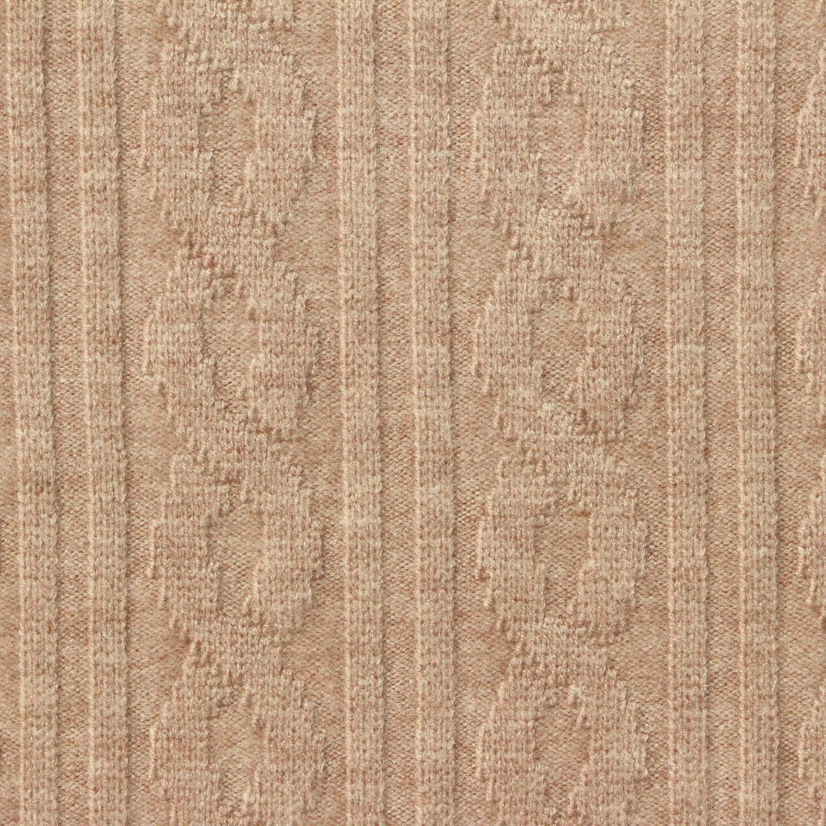 Beige Tone-on-Tone Jacquard, Viscose-Poly