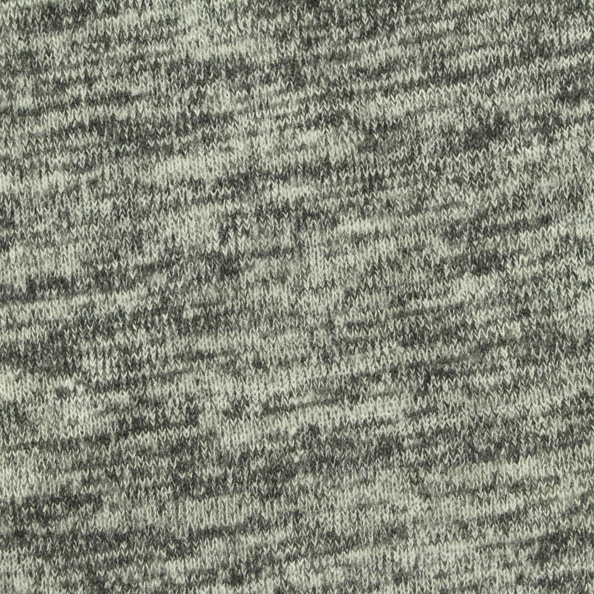 Brushed Polyester Viscose Stretch Chunky Knit Fabric, 200 gsm, 150 cm — Grey