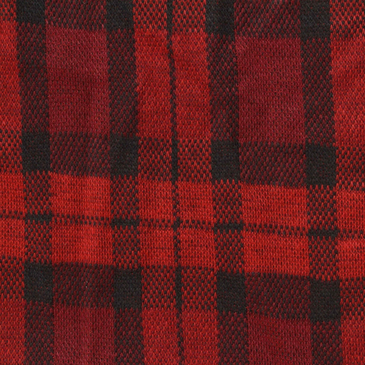 Red Plaid Jacquard, Poly-Cotton, 190 gsm, 160 cm, ref EF-257379