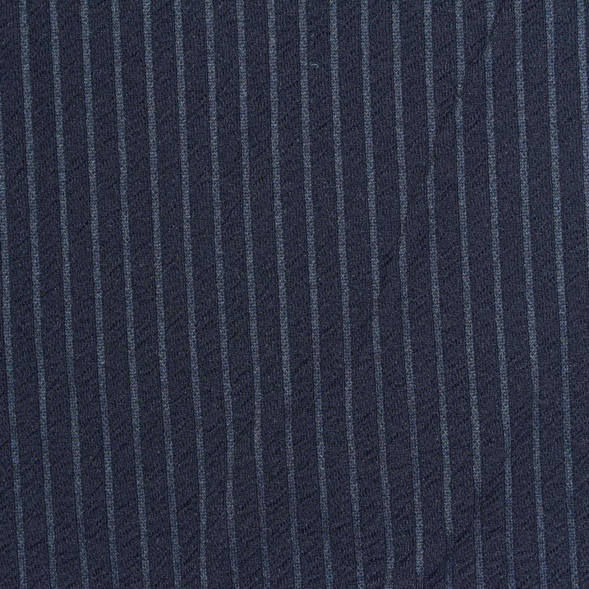 Nylon Stretch Interlock Knit Fabric, 205 gsm, 162 cm — Navy