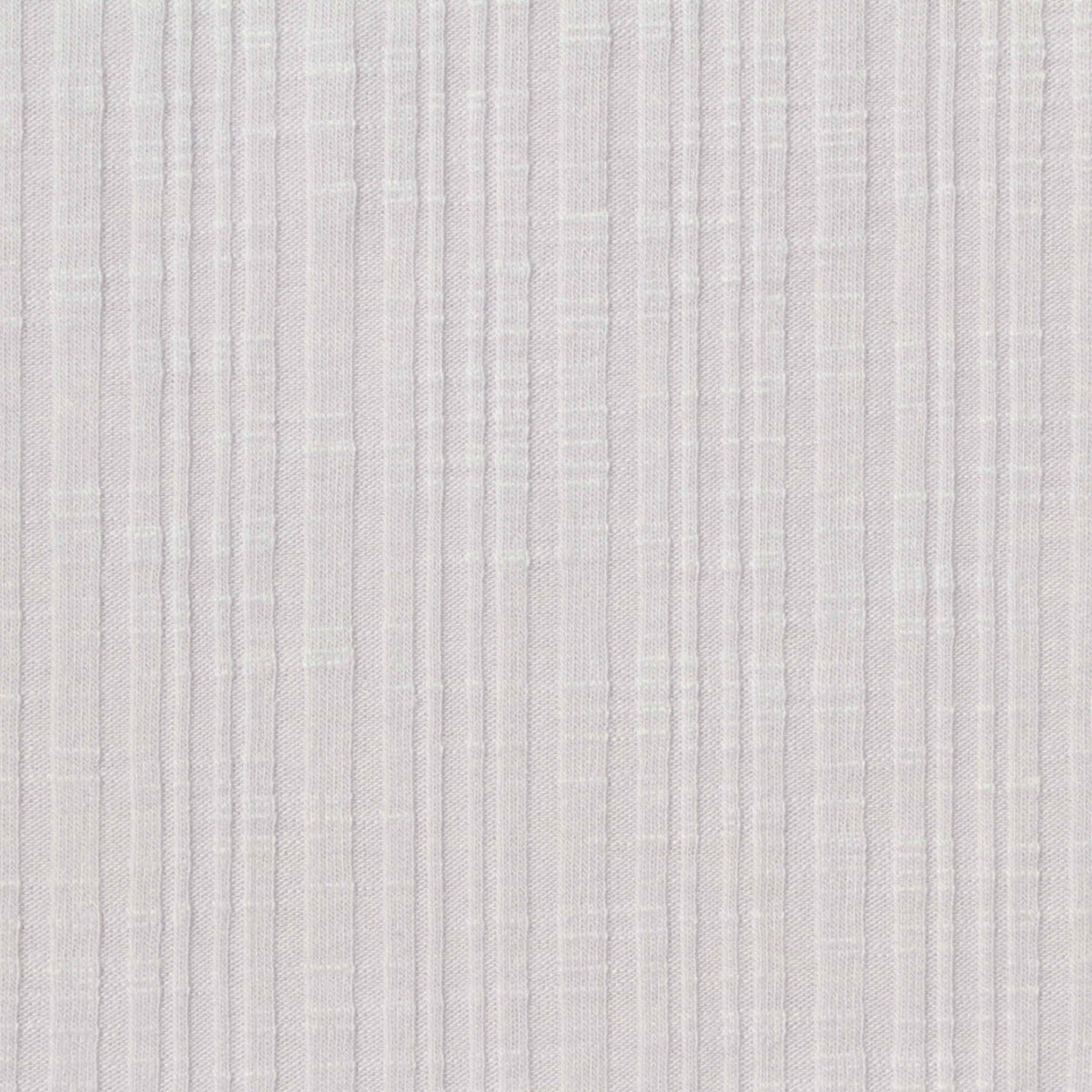 Polyester Viscose Stretch Rib Knit Fabric, 205 gsm, 155 cm — White