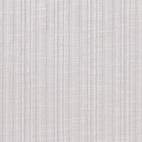 Polyester Viscose Stretch Rib Knit Fabric, 205 gsm, 155 cm — White