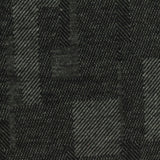 Dark Grey Herringbone Jacquard, Poly-Viscose