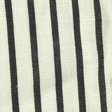 Black Vertical-Stripe Woven, Viscose — texture
