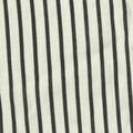 Black Vertical-Stripe Woven, Viscose, 180 gsm