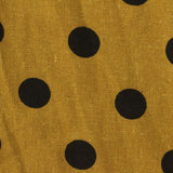 Black Dots Woven, Viscose-Linen