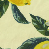Yellow Leaves Woven, Viscose-Linen