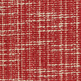 Red Textured-Check Bouclé, Polyester