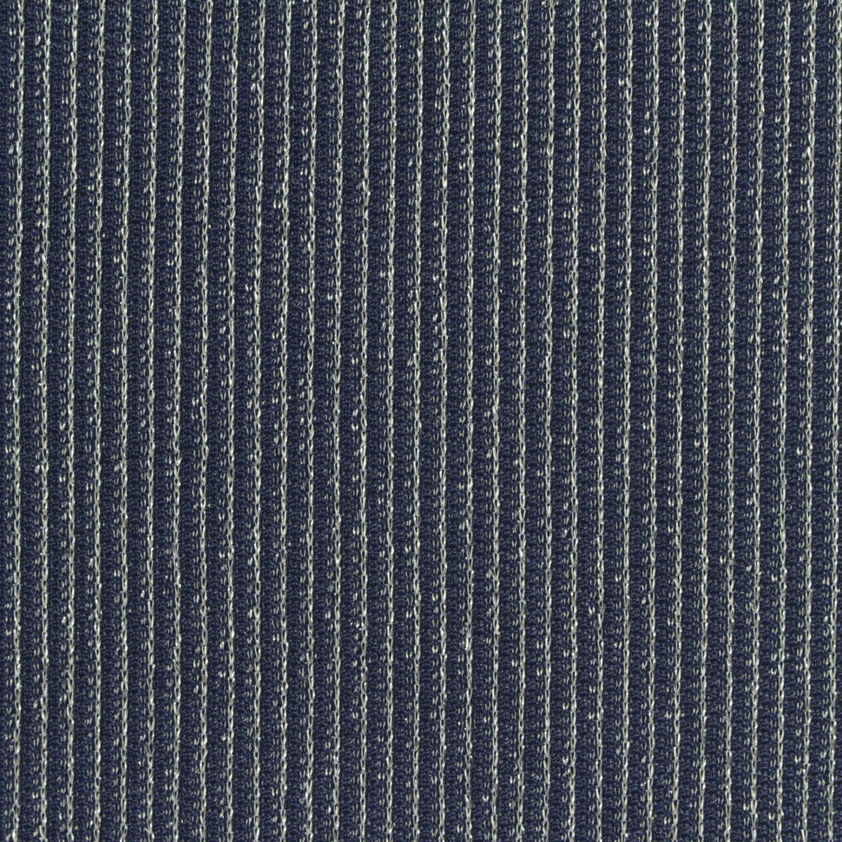 White Vertical-Stripe Knit, Nylon
