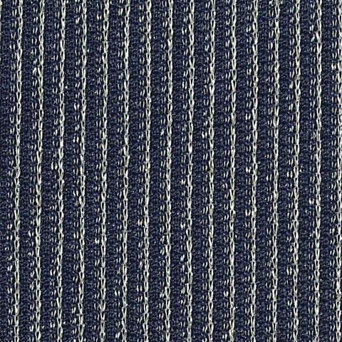 White Vertical-Stripe Knit, Nylon