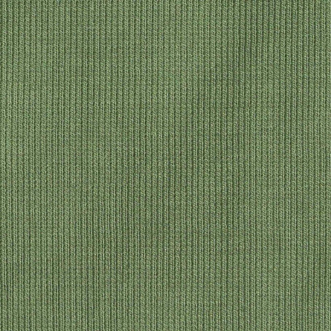 Viscose Nylon Stretch Interlock Knit Fabric, 230 gsm, 160 cm — Green