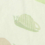 Pastel Green Shells Milk Silk Knit, Polyester — texture