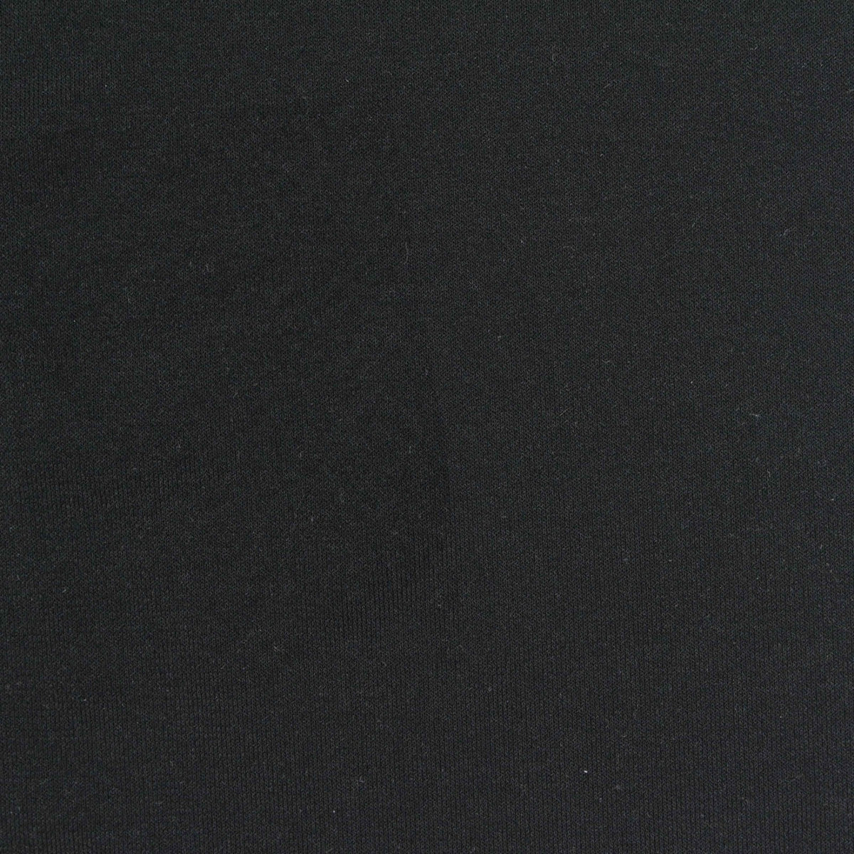 Polyester Stretch Linen-Look Fabric, 250 gsm, 160 cm — Black