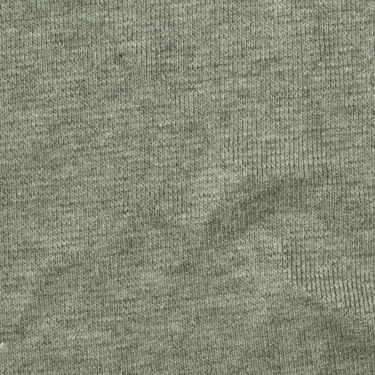 Heathered Olive Marl Rib Knit, Viscose-Poly