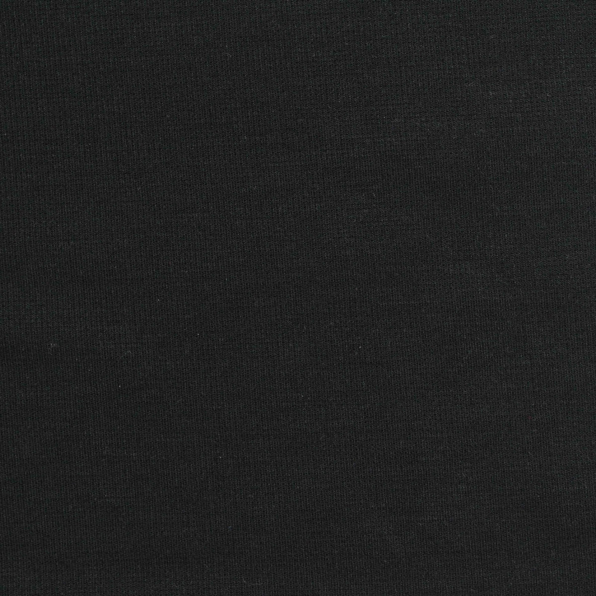 Viscose Nylon Stretch Interlock Knit Fabric, 220 gsm, 165 cm — Black