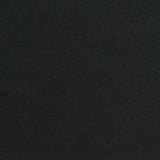 Viscose Nylon Stretch Interlock Knit Fabric, 220 gsm, 165 cm — Black