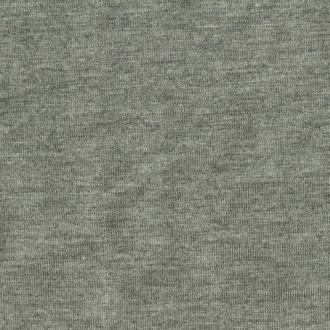 Heather Grey Marl Jersey Knit, Viscose-Poly, 230 gsm, 170 cm