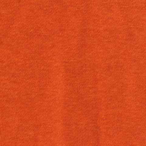 Cotton Polyester French Terry Fabric, 350 gsm, 150 cm — Orange