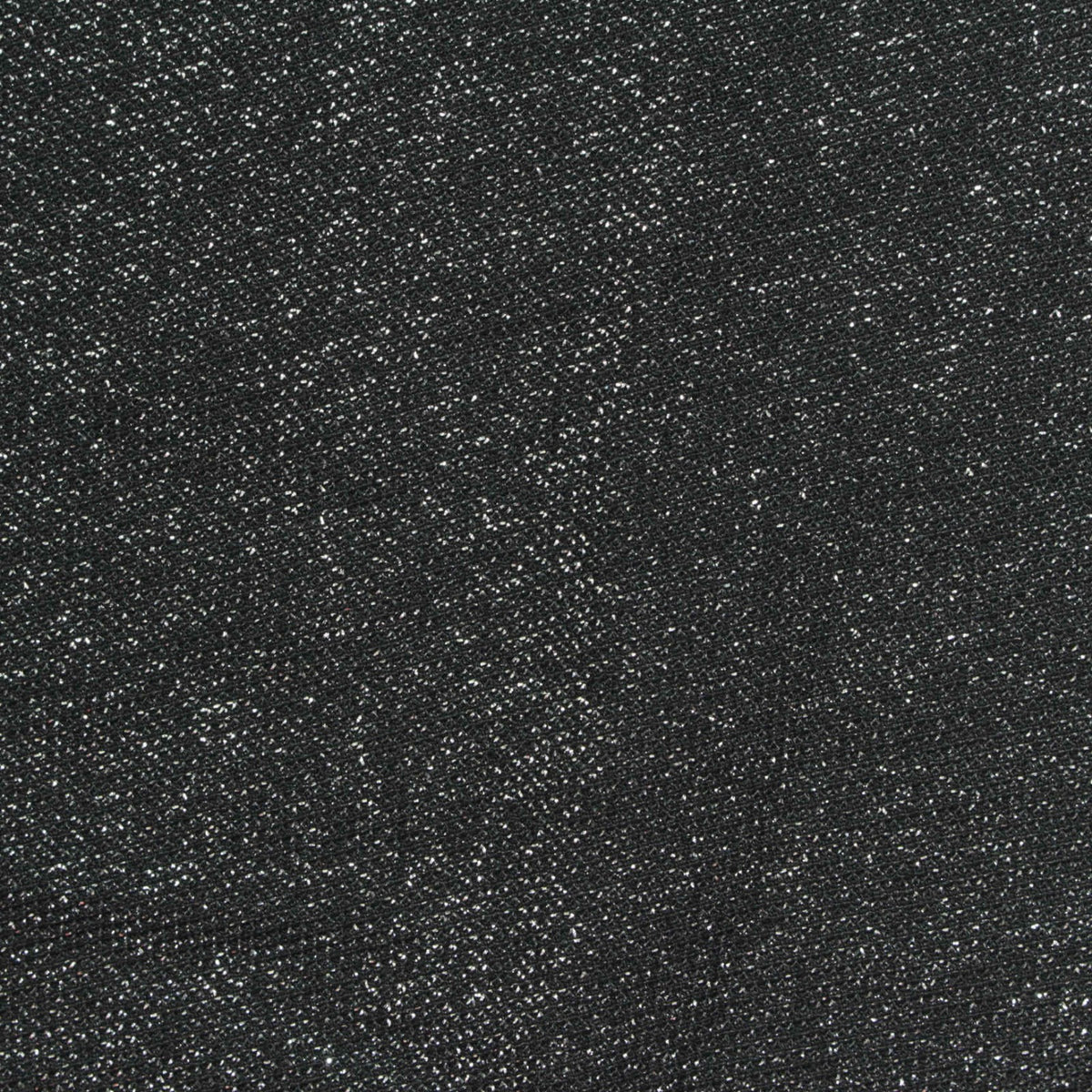 Black Marl Knit, Nylon-Metallic, 170 gsm
