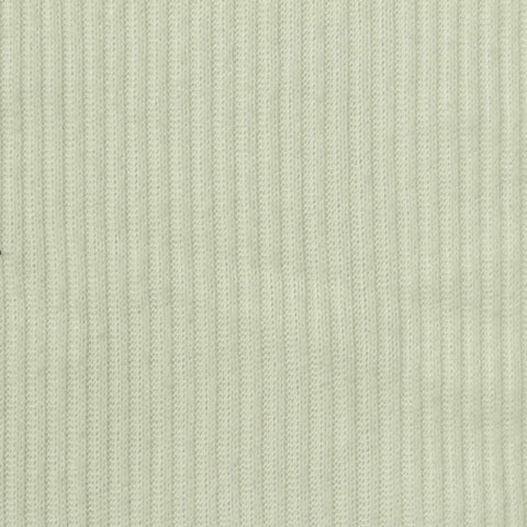 Brushed Polyester Stretch Rib Knit Fabric, 185 gsm, 160 cm — Khaki