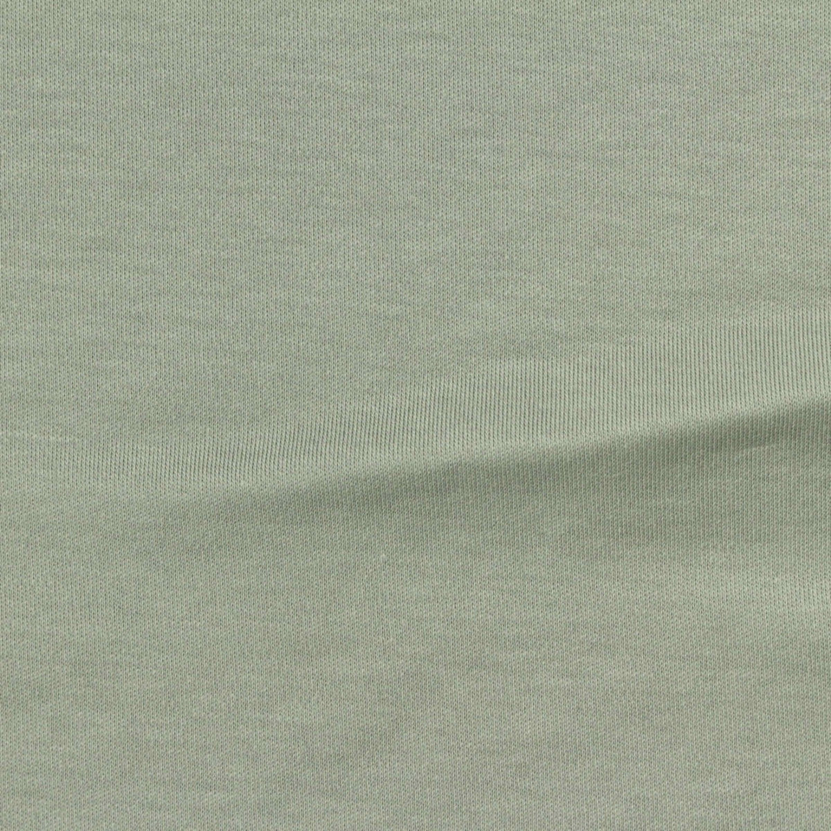 100% Cotton Interlock Knit Fabric, 190 gsm, 182 cm — Green