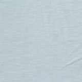 Light Blue Heathered-Marl Piqué Knit, Viscose-Nylon