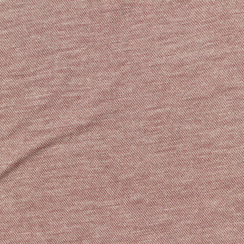 Light Beige Fine-Marl Piqué Knit, Viscose-Nylon