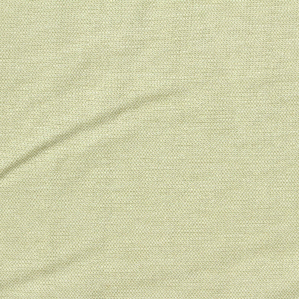 Light Green Textured-Diamond Piqué Knit, Viscose-Nylon