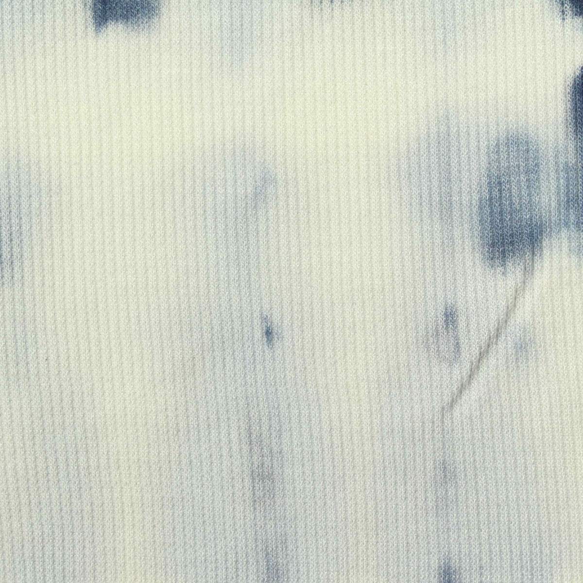 Blue Abstract Rib Knit, Viscose