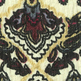 Dark Red Abstract Crepe, Polyester — texture