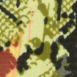 Black Bold-Snakeskin Piqué Knit, Viscose-Nylon — texture