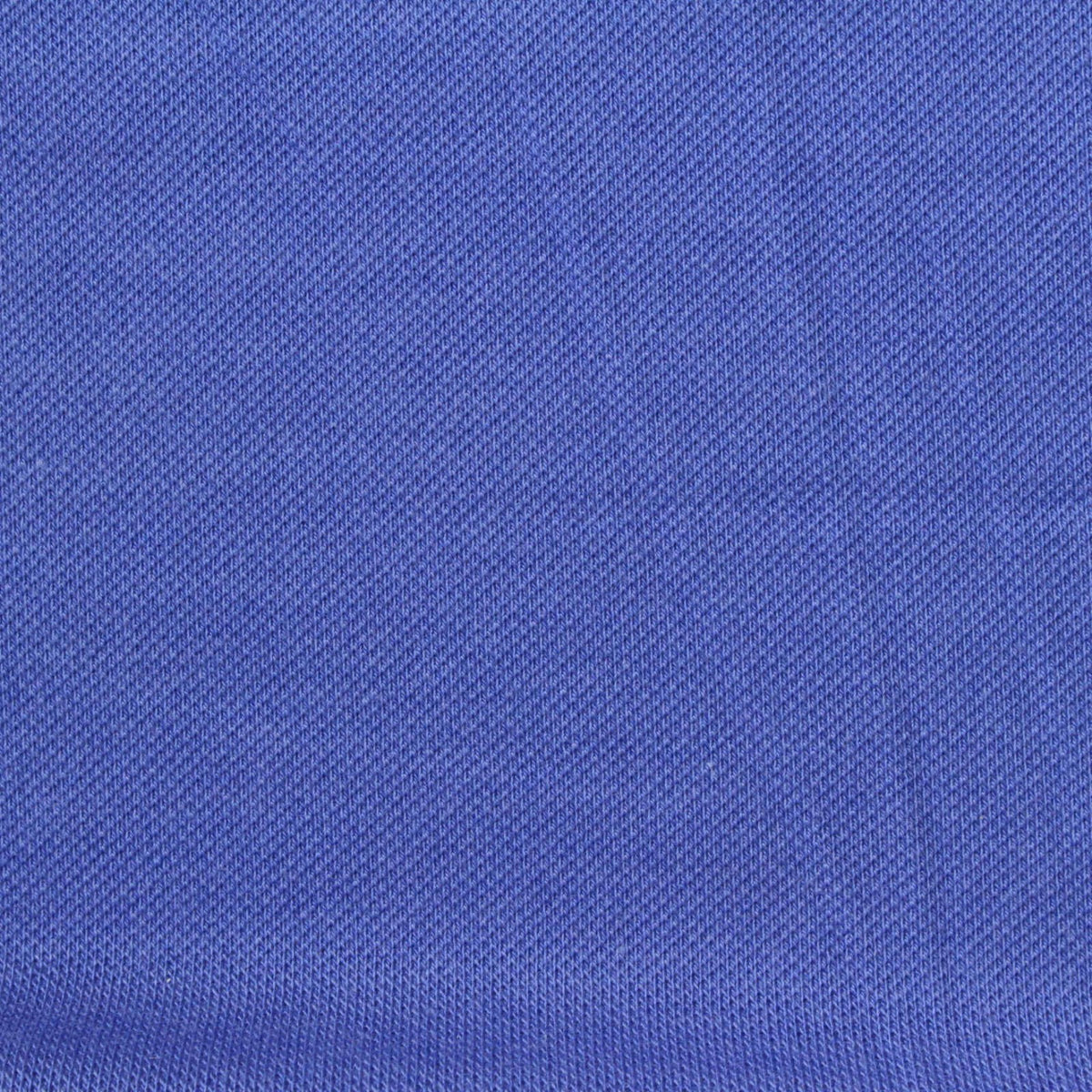 Cotton Modal Stretch Piqué Knit Fabric, 210 gsm, 165 cm — Blue