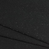 Black Marl Interlock Knit, Polyester