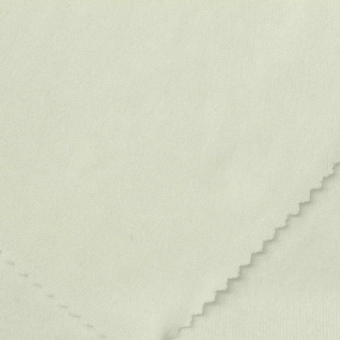 Brushed Polyester Viscose Interlock Knit Fabric, 190 gsm, 185 cm — Khaki