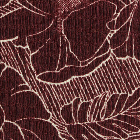 Printed Polyester Stretch Crepe Fabric, 175 gsm, 135 cm — Red