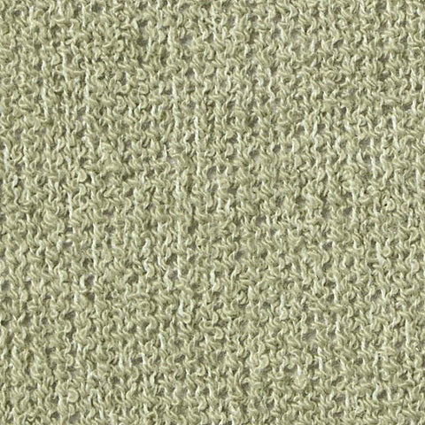 Yarn-Dyed Brushed Polyester Cotton Chunky Knit Fabric, 260 gsm, 155 cm — Khaki