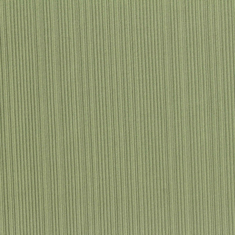 Polyester Stretch Rib Knit Fabric, 270 gsm, 150 cm — Green, ref EF-257586