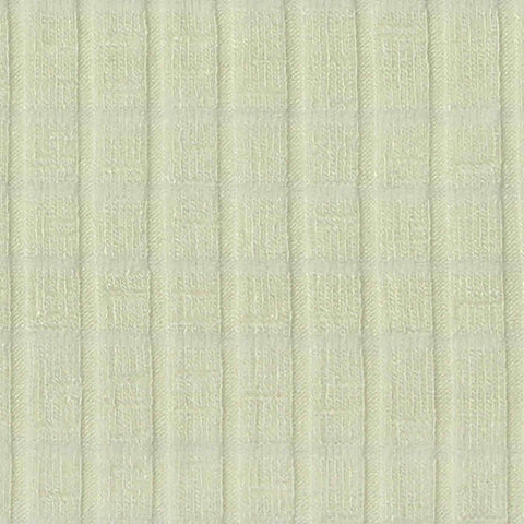 Striped Viscose Stretch Rib Knit Fabric, 260 gsm, 130 cm — Green