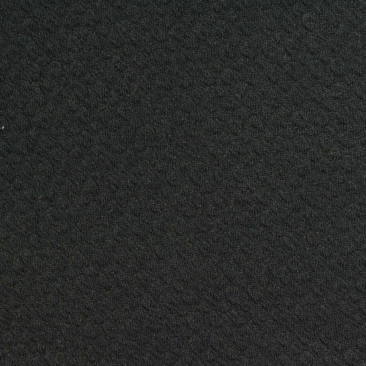 Polyester Stretch Knit Fabric, 260 gsm, 155 cm — Black