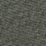 Black Houndstooth Jacquard, Poly-Cotton