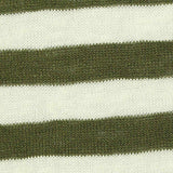 Striped Viscose Jersey Knit Fabric, 170 gsm, 170 cm — Green — texture