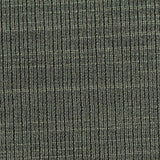 Dark Green Marl Rib Knit, Polyester — texture