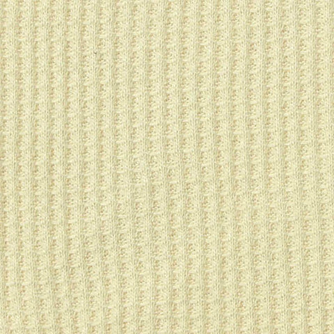 Cotton Viscose Waffle Knit Fabric, 180 gsm, 165 cm — Yellow