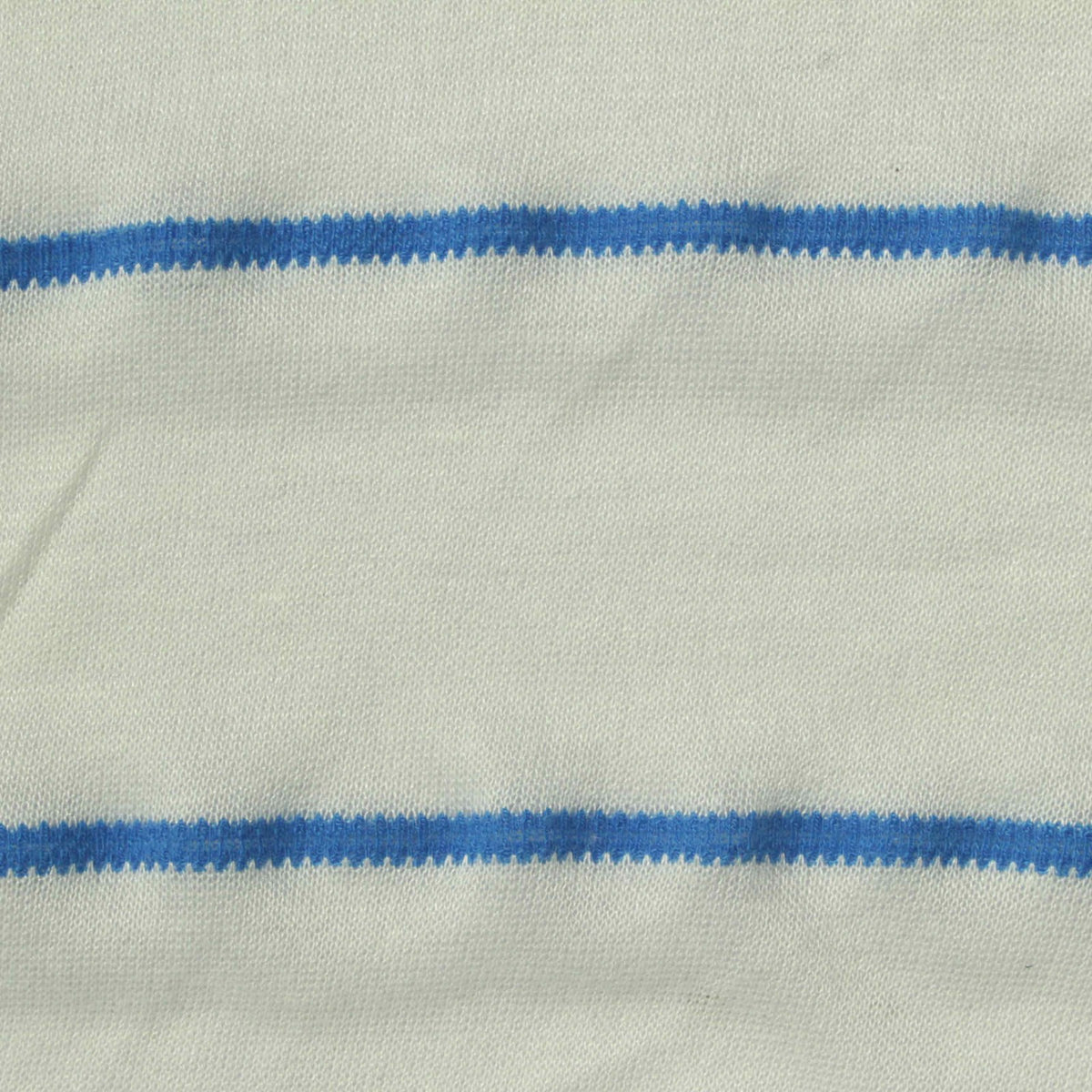 Blue Horizontal-Stripe Jersey Knit, Viscose, 170 gsm, 170 cm