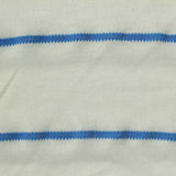 Blue Horizontal-Stripe Jersey Knit, Viscose