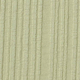 Polyester Stretch Rib Knit Fabric, 210 gsm, 130 cm — Green — texture