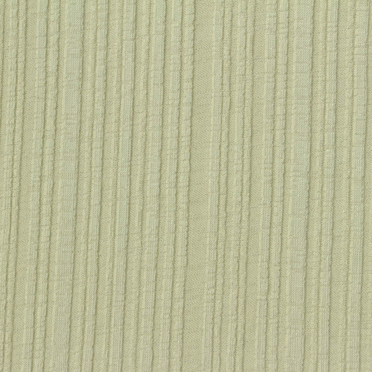 Polyester Stretch Rib Knit Fabric, 210 gsm, 130 cm — Green