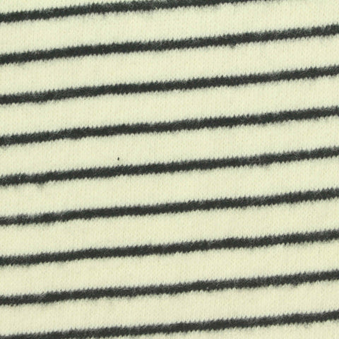 Dark Grey Stripe Chunky Knit, Cotton