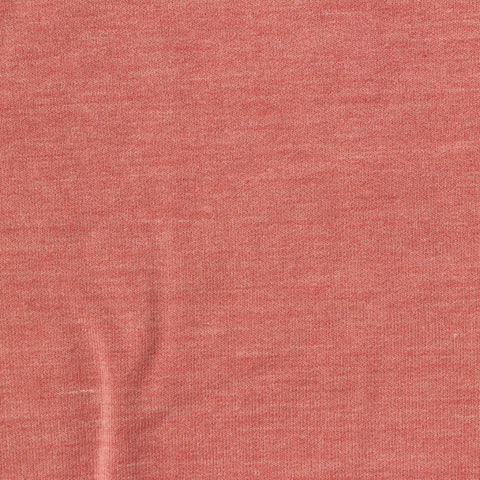 Pink Marl French Terry, Poly-Viscose, 200 gsm